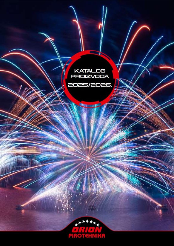 Product catalog of Orion Pyrotechnics